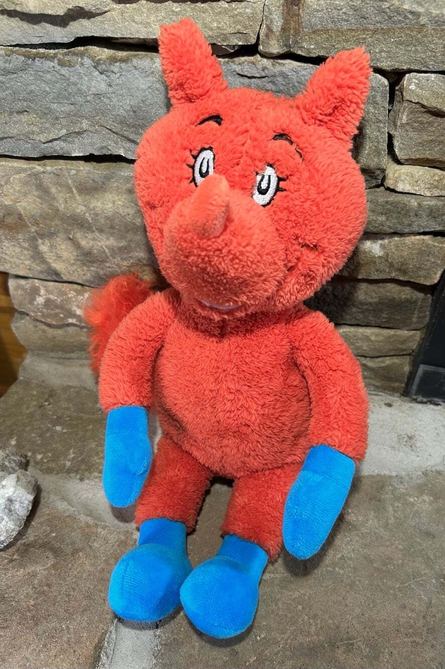 Kohl’s Care Dr.Suess Fox In Socks Plush orange